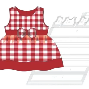 Gabarito Costura Vestido Infantil