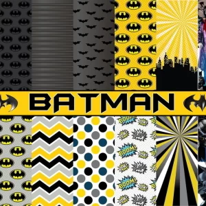 Kit Digital Papel e Cliparts Batman