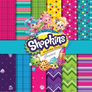Kit Digital Papel e Cliparts Shopkins