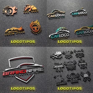 Logotipo Oficina Mecânica Logomarca Automotivo