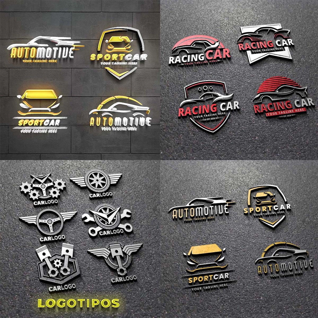 Logotipo Oficina Mecânica Logomarca Automotivo - Imagem 2