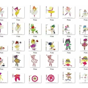 Matrizes de Bordado Bailarina