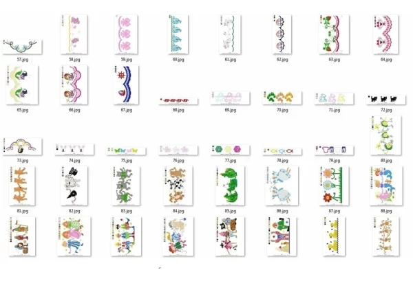 Matrizes de Bordado Barrinhas - Image 3