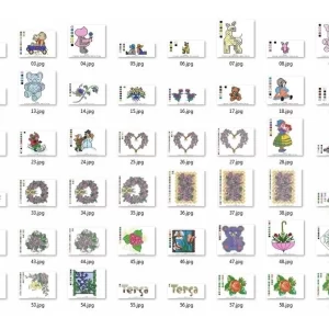 Matrizes de Bordado Ponto de Cruz