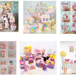 Arquivo De Corte Combo Circo Rosa