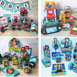 Arquivo De Corte Combo Vídeo Games