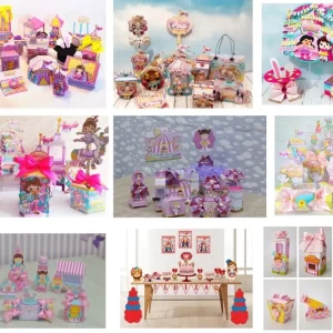 Arquivo Digital Combo Circo Menina