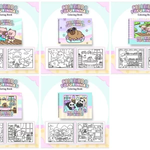 Arquivo Digital Livro Colorindo Fofurinhas