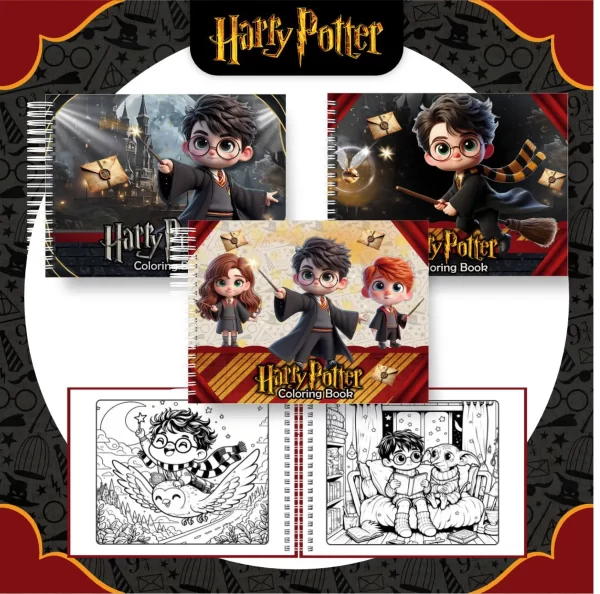 Arquivo Digital Livro de Colorir Harry Potter