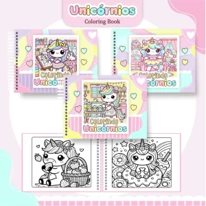 Arquivo Digital Livro de Colorir Unicórnio