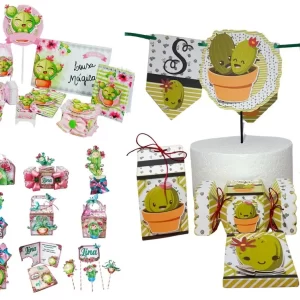 Arquivo de Corte Combo Cactos