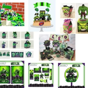 Arquivo de Corte Combo Hulk Studio e Pdf