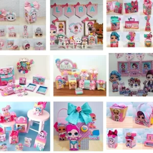 Arquivo de Corte Combo Lol Rosa