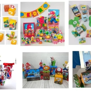 Arquivo de Corte Combo Mario Bros