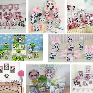 Arquivo de Corte Combo Panda Studio e Pdf