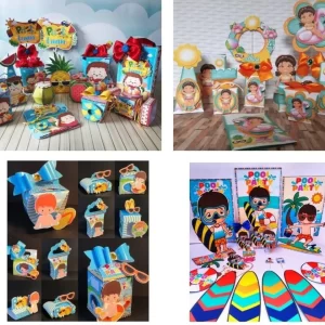 Arquivo de Corte Combo Pool Party