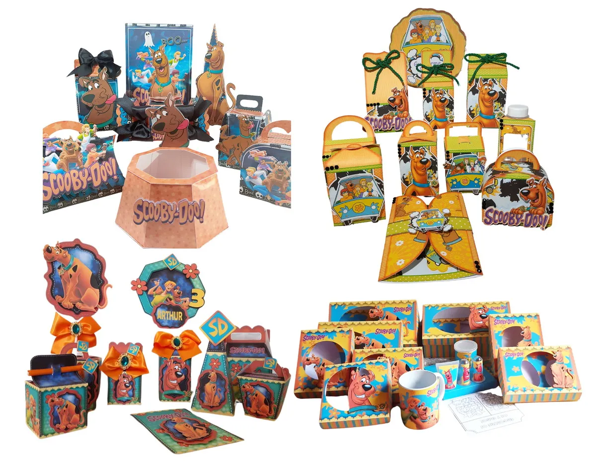 Arquivo de Corte Combo Scooby Doo Studio