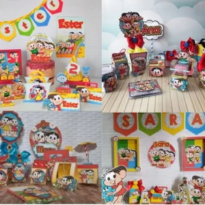 Arquivo de Corte Combo Turma da Monica