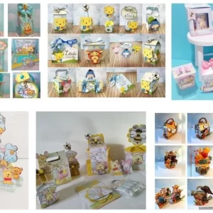Arquivo de Corte Combo Ursinho Pooh