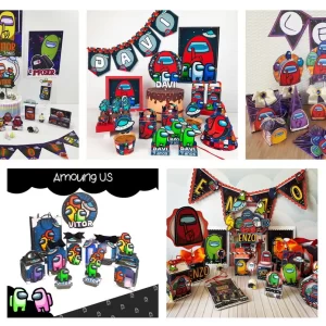 Combo Arquivo de Corte Among Us