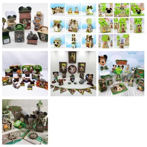 Combo Arquivo de Corte Mickey Safari