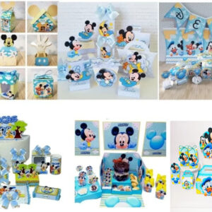 Arquivo de Corte Combo Mickey Baby