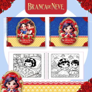 Arquivo Livro de Colorir Branca de Neve