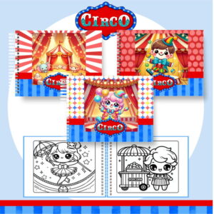 Arquivo Digital Livro de Colorir Circo
