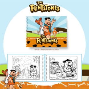 Arquivo Digital Livro de Colorir Flintstones