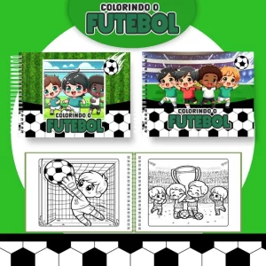 Arquivo Digital Livro de Colorir Futebol