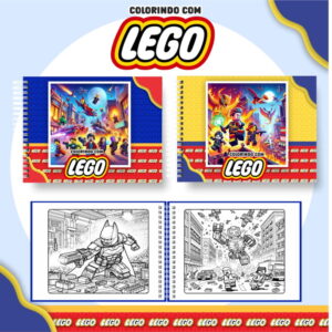Arquivo Digital Livro de Colorir Lego