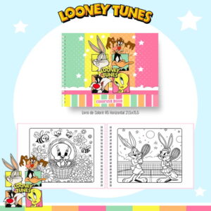 Arquivo Digital Livro de Colorir Looney Tunes