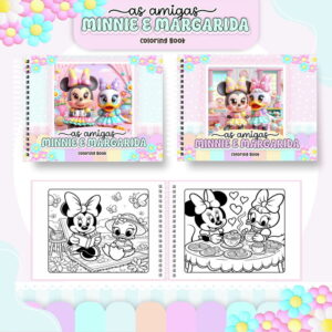 Arquivo Livro de Colorir Minnie e Margarida