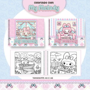Arquivo Digital Livro de Colorir My Melody