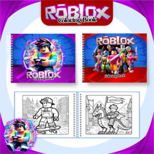 Arquivo Digital Livro de Colorir Roblox Menino