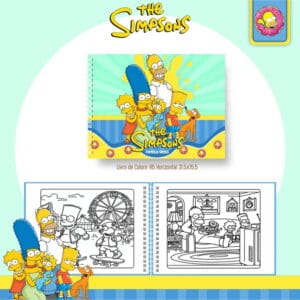 Arquivo Digital Livro de Colorir Simpsons