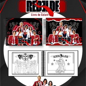 Arquivo Digital Livro de Colorir Rebelde