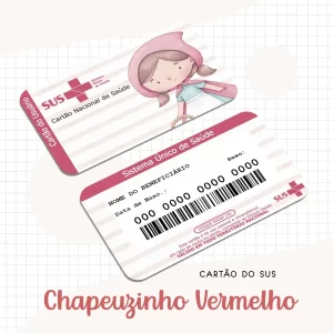 Arquivo Digital Cartão Sus Chapeuzinho