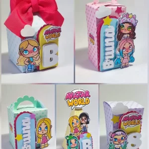 Arquivo de Corte Avatar World Studio e Pdf