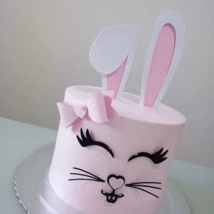 Topo de Bolo Coelhinha para Imprimir Studio