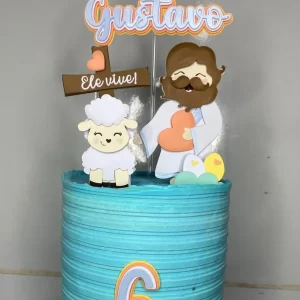 Topo de Bolo Páscoa para Imprimir Studio