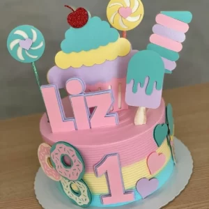 Topo de bolo Doces e Guloseimas Studio