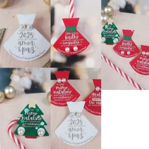 Arquivo Digital Cards Brinco Natal Png e Pdf